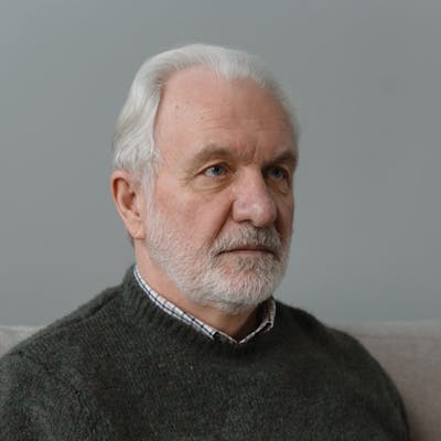 Older man with a grey beard